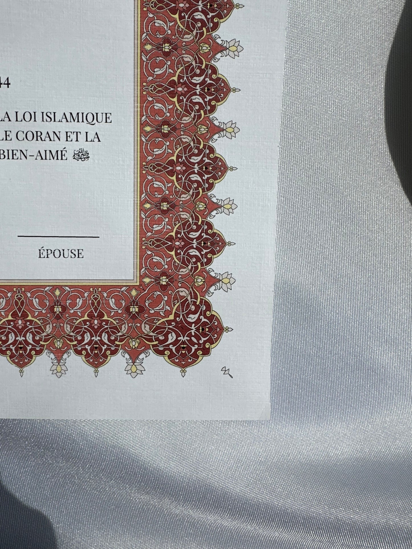 Certificat de mariage - Red