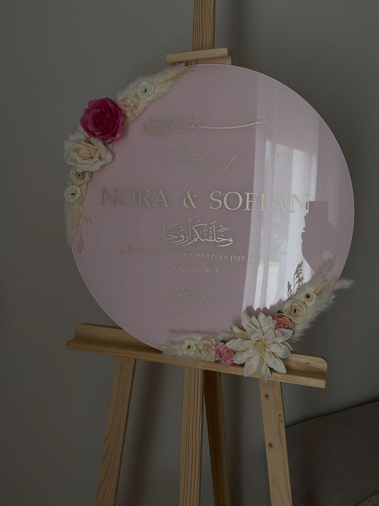 Panneau de bienvenue - Nora